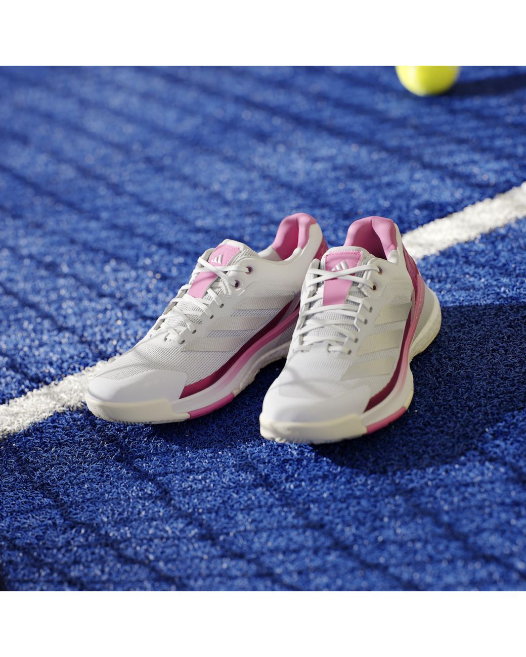 Adidas Purple Crazyquick Boost Padel Shoes