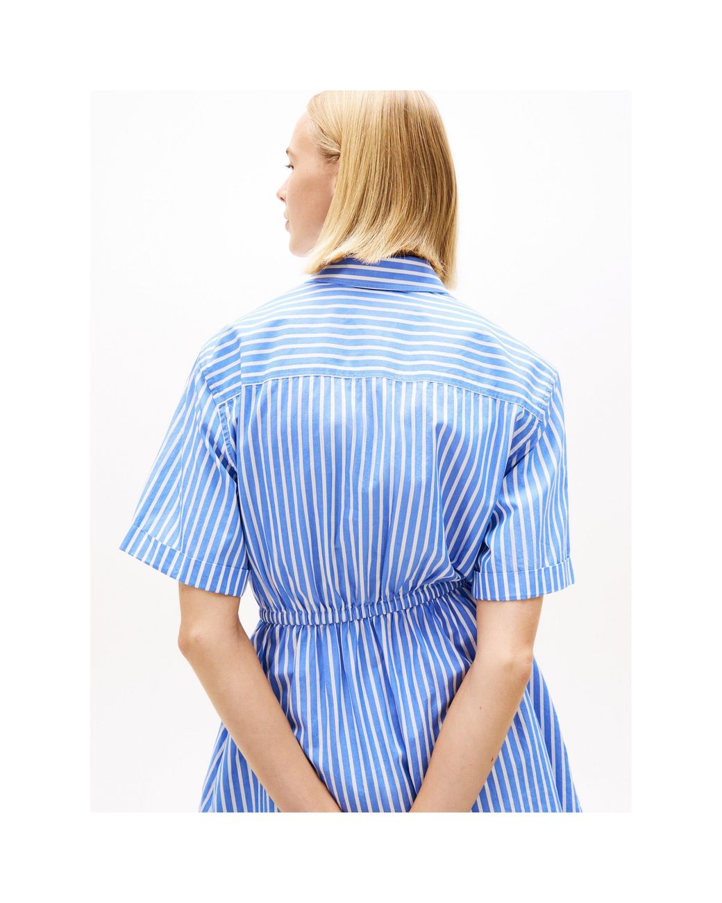 Tommy Hilfiger Blue Shirt Dress