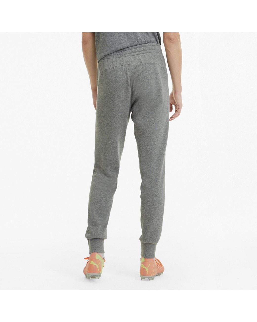 PUMA Gray Teamgoal 23 Closed Hem Jersey Joggers for men
