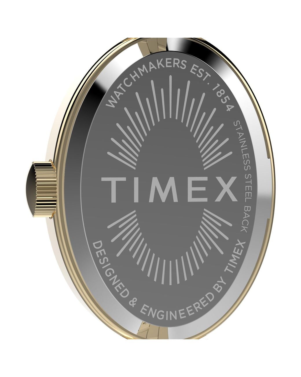 Timex Metallic Cavatina Oval Trend Watch