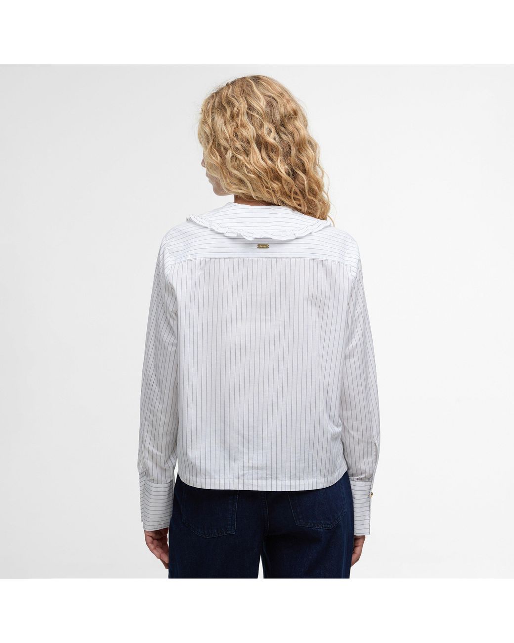 Barbour White Avery Shirt