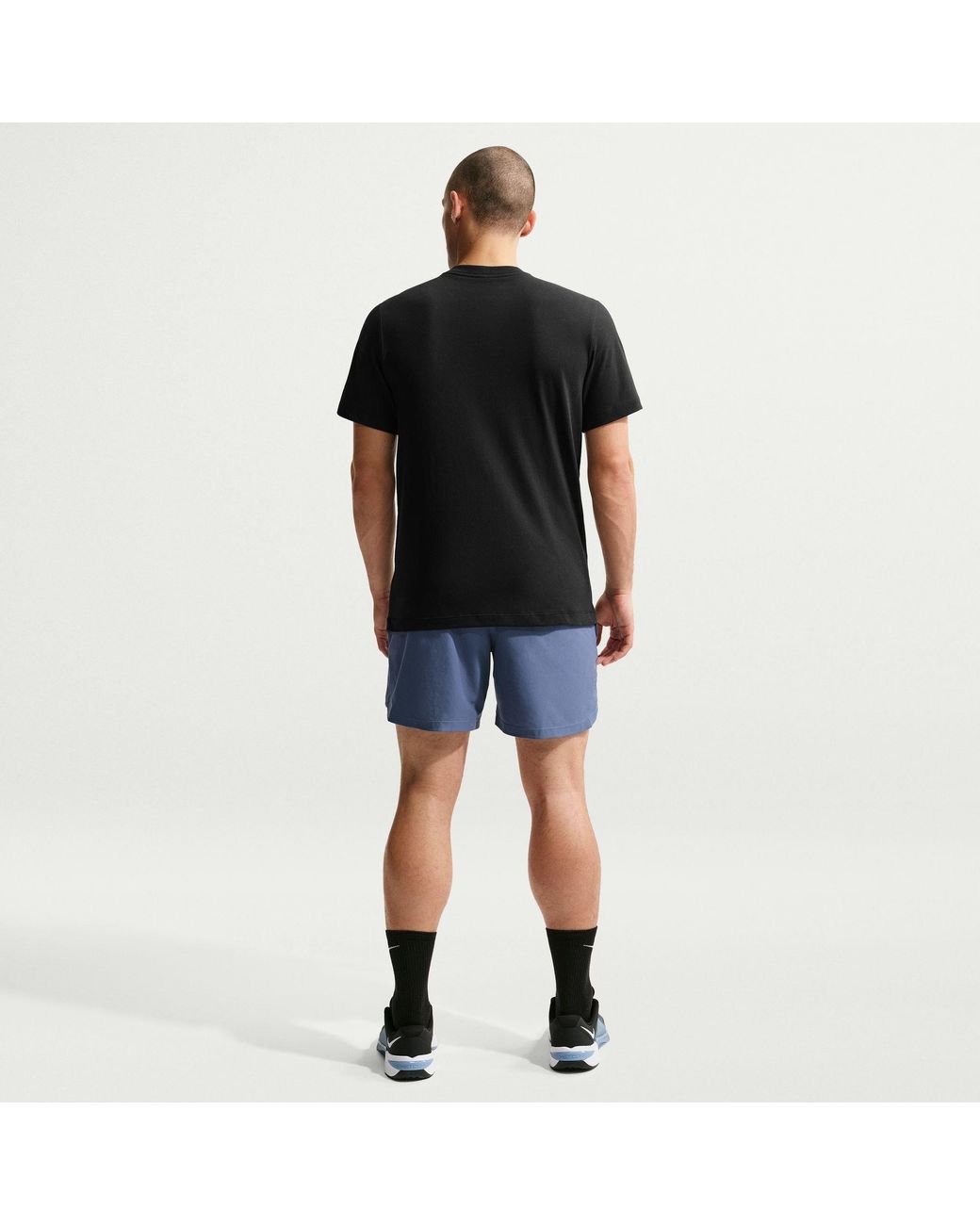 Nike Black Short Sleeve Performance Running Top for men