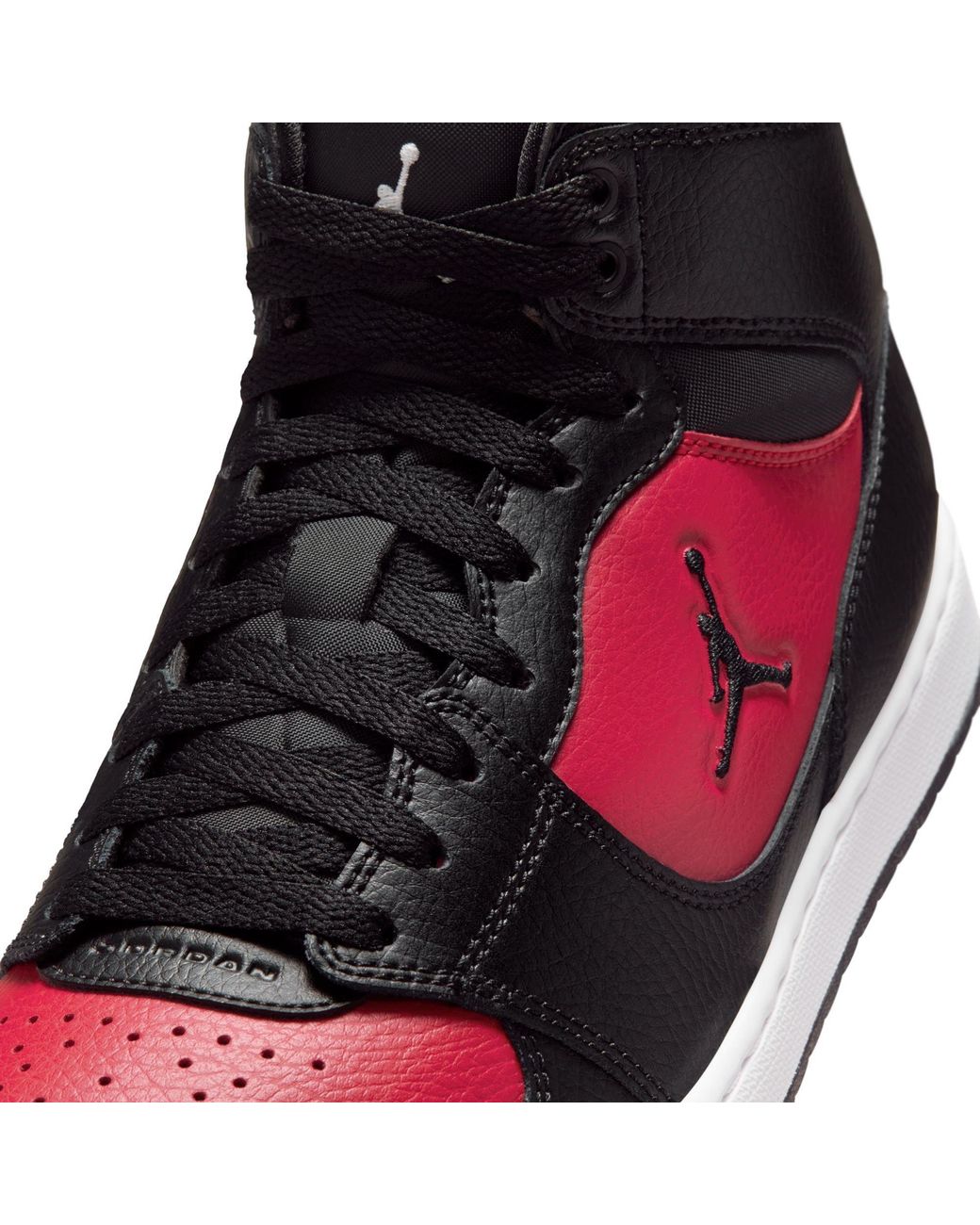 Nike Red Nike Court Connect Mid Trainers for men