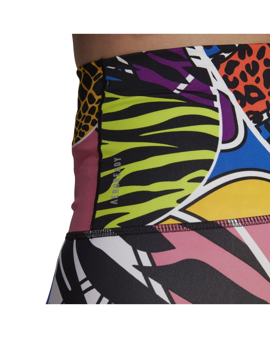 Adidas Red Rich Mnisi Running Leggings