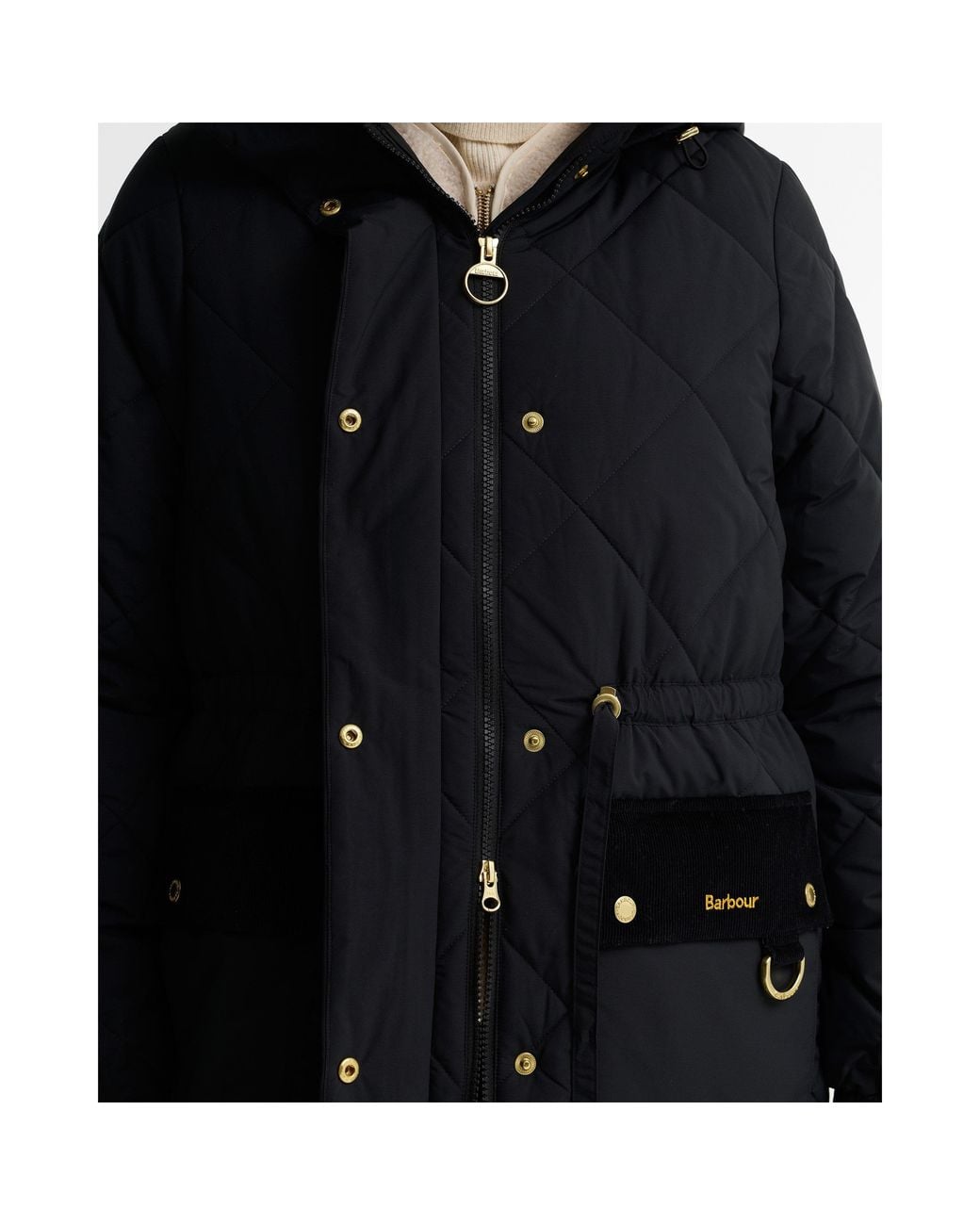 Barbour Black B.Li Alverstone Jkt Ld64