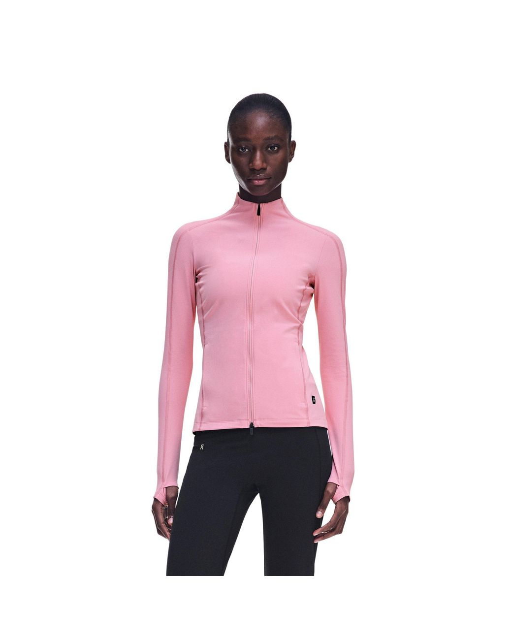 On Shoes Pink Studio Performance Tracksuit Top