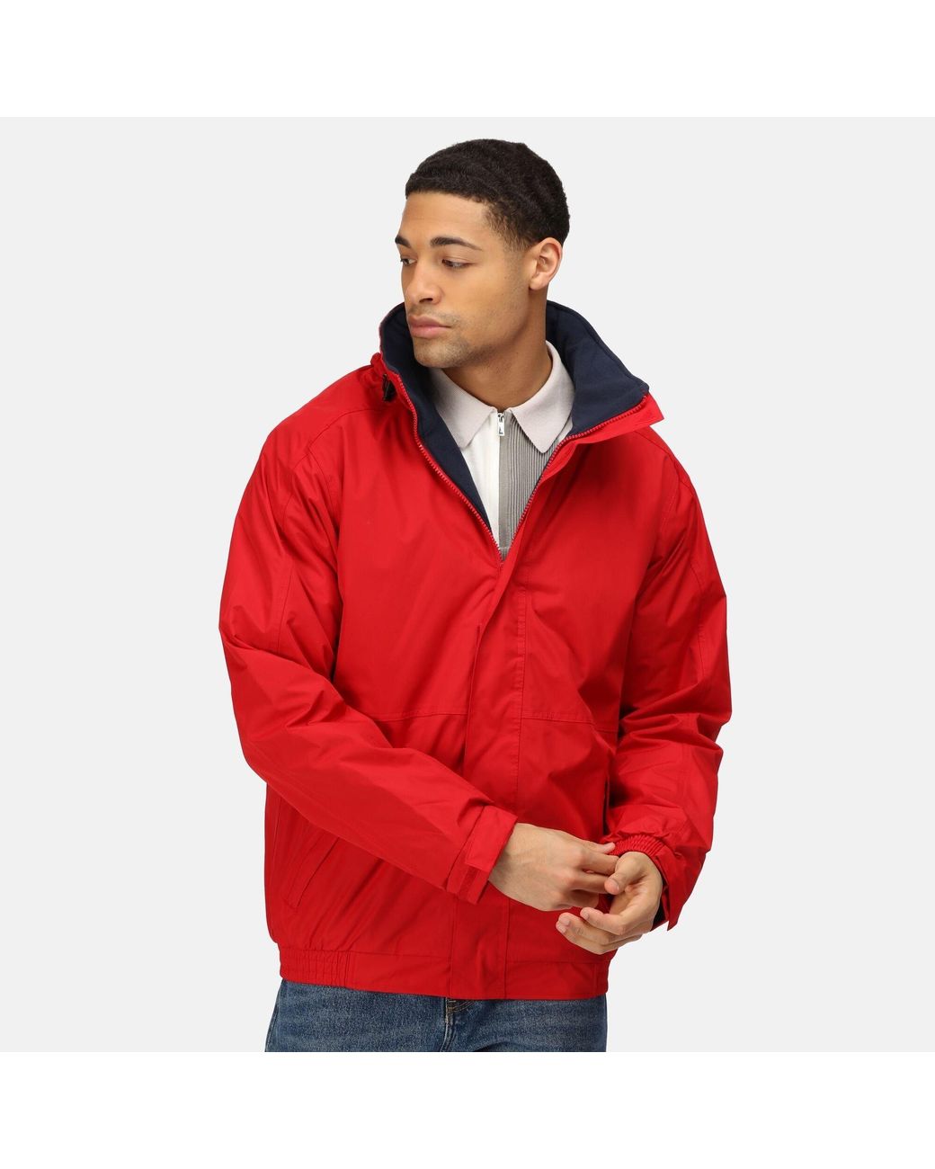 Regatta Red Dover Fleece Lined Waterproof Insulated Bomb for men
