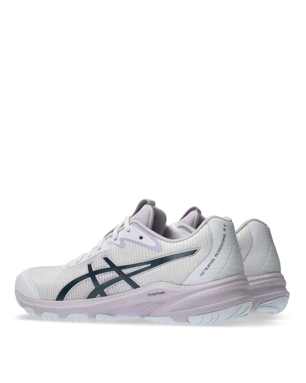 Asics White Net Pro4 Netball Shoes