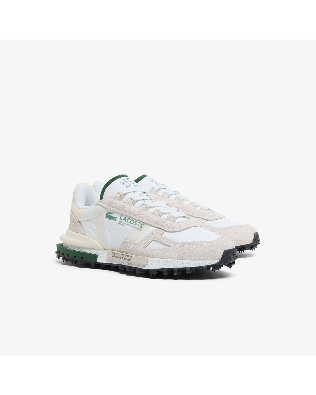 Lacoste White Elite Active Trainers for men