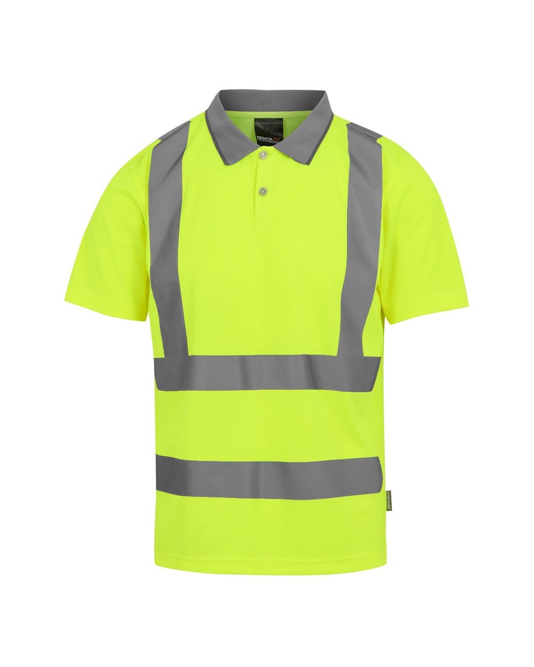 Regatta Yellow Hi-Vis Pro Contract Polo for men