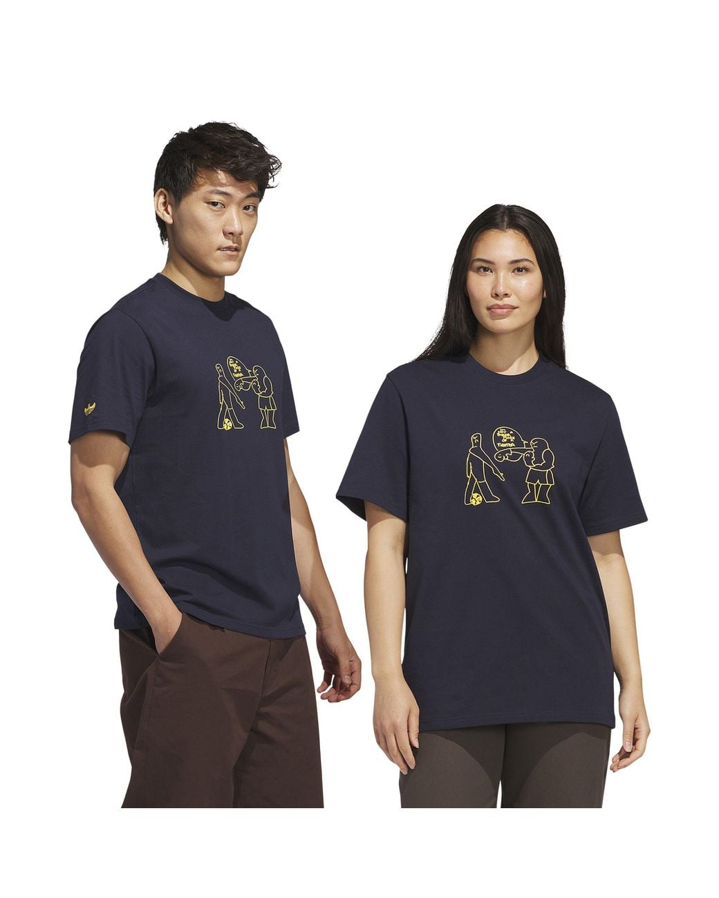 Adidas Blue Shmoo G Tee 1 for men
