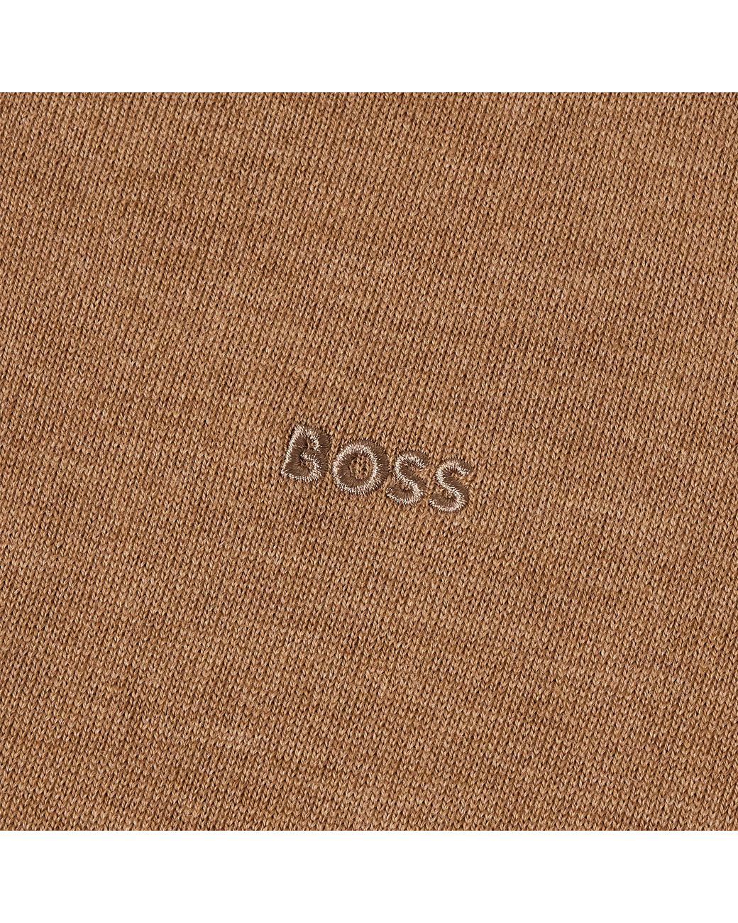 Boss Brown Batisse E Knitted Top for men