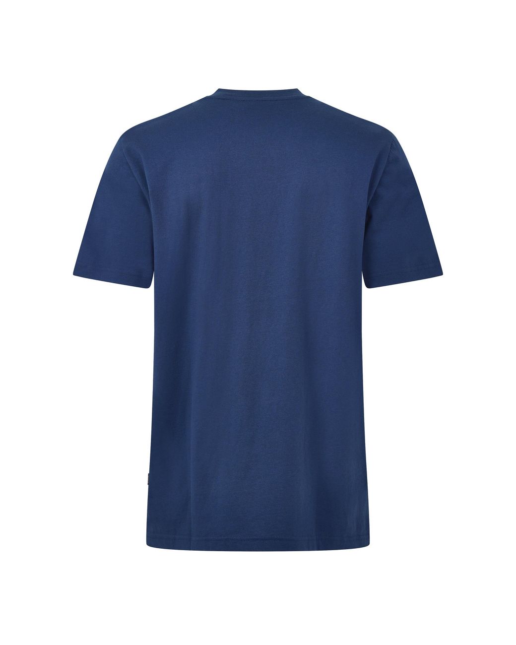 Boss Blue Cover Graphic Cotton Crew-Neck Short-Sleeve T-Shirt for men
