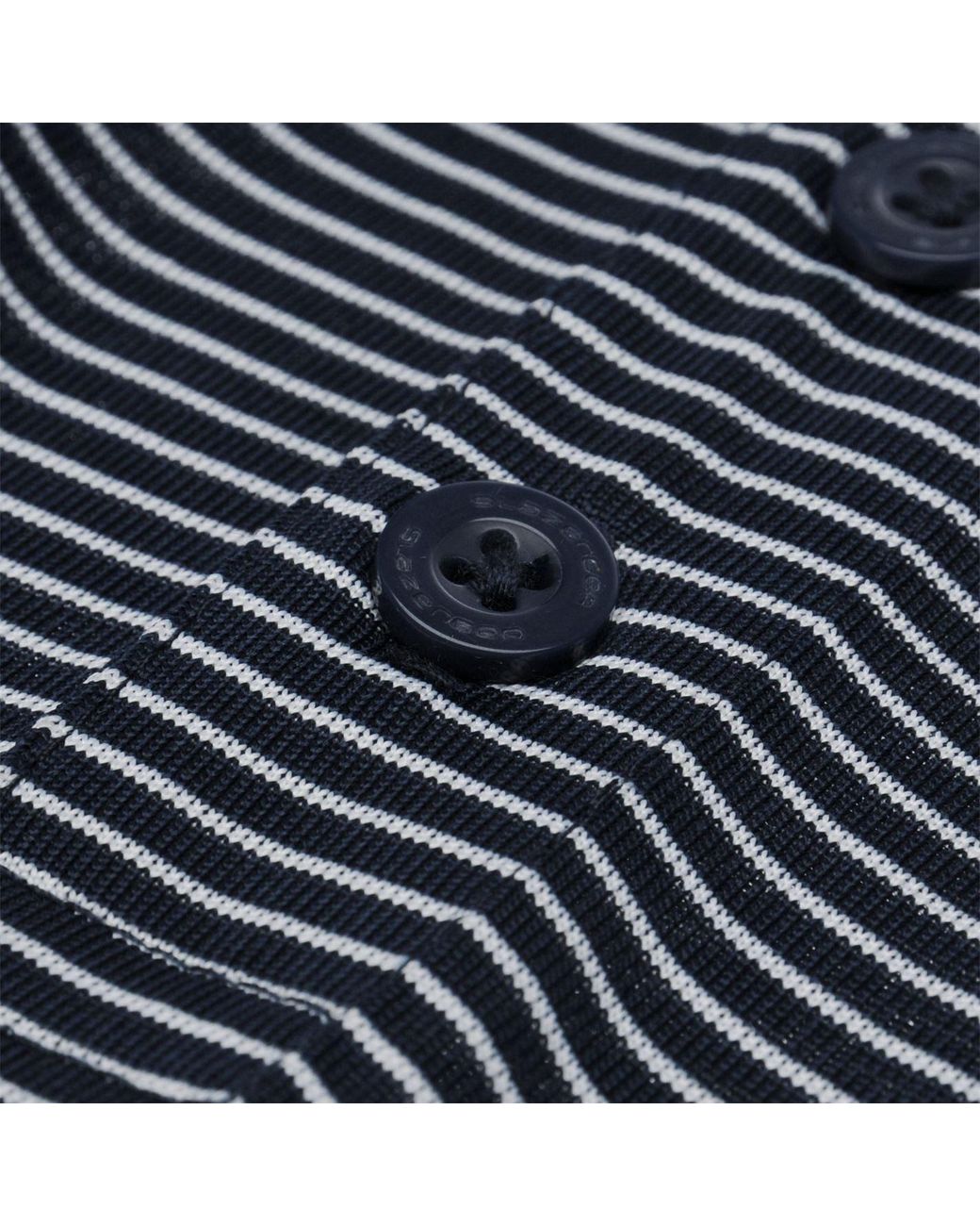 Slazenger 1881 Gray Micro Stripe Golf Polo Shirt for men