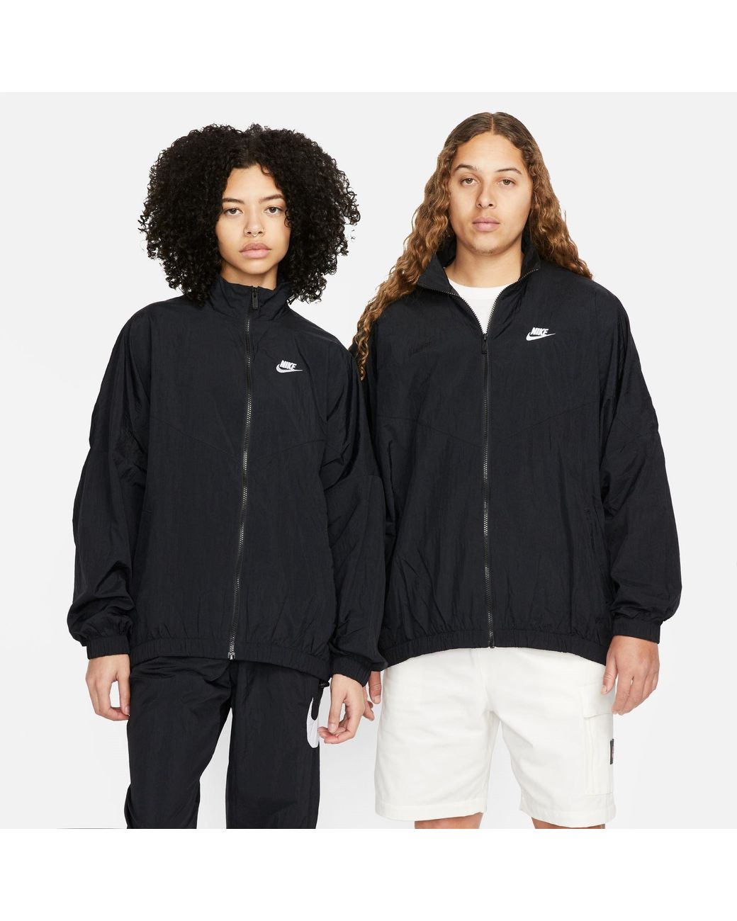 Nike Black Sportswear Statement Windrunner Jacket