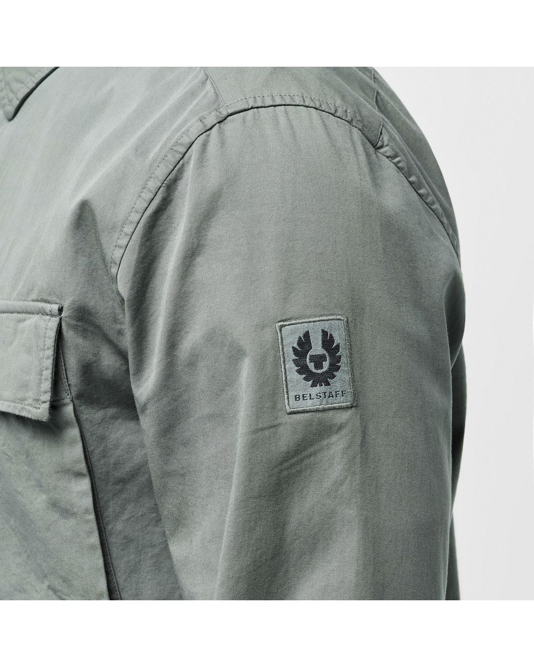 Belstaff Gray Scale Shirt for men