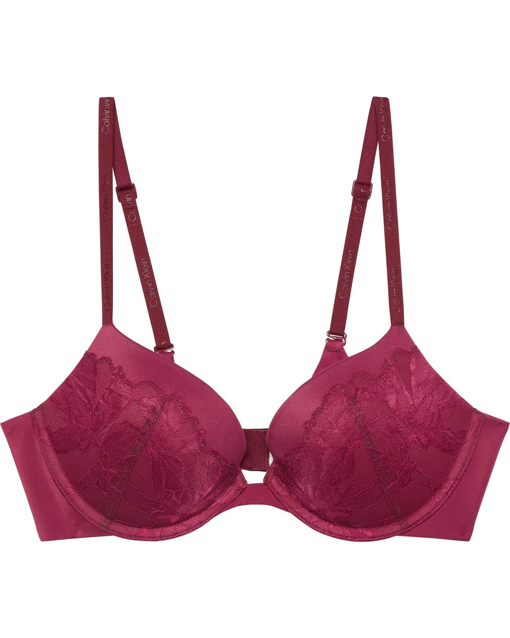 Calvin Klein Purple Perffit Plunge Bra