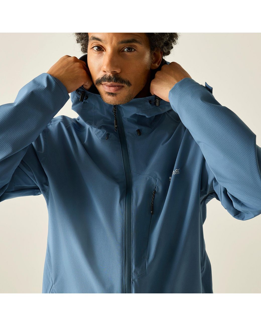 Regatta Blue Oklarna Waterproof Isotex Jacket for men