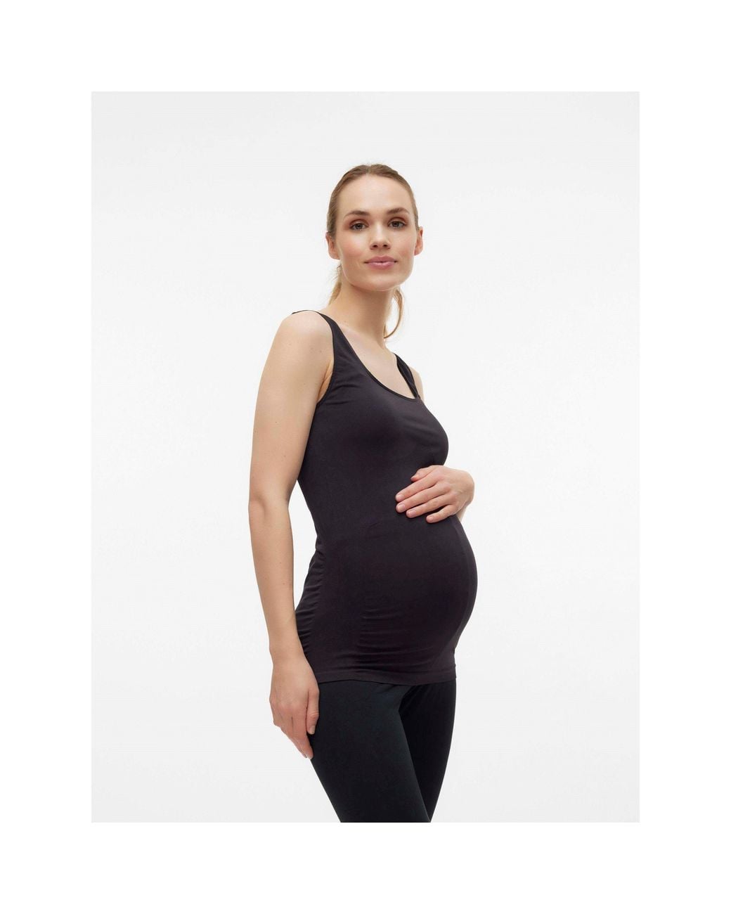 Mama.licious Black Maternity Tank Top