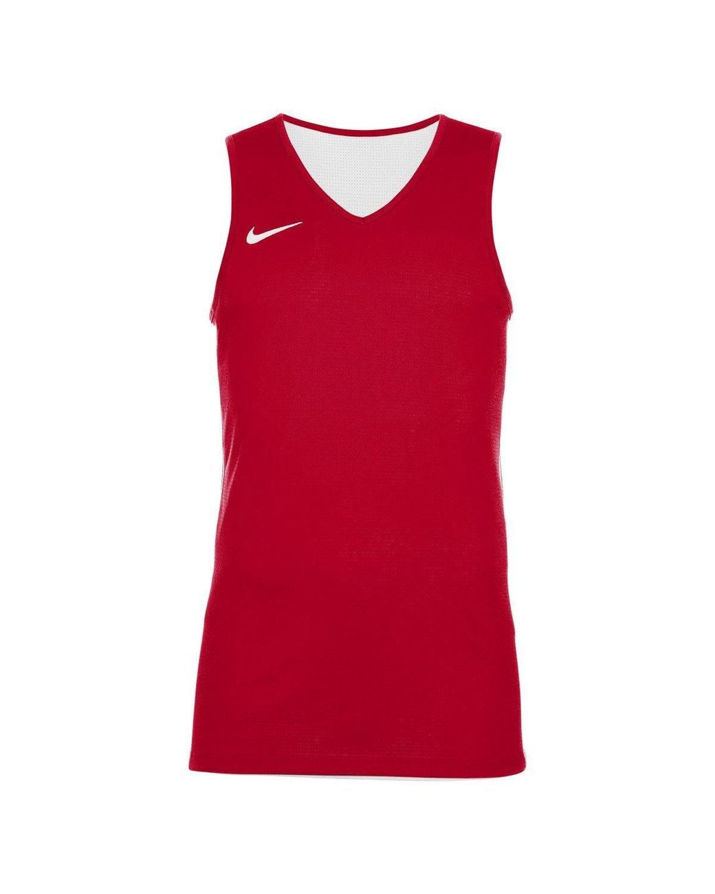 Nike White Performance Basketball Jersey for men