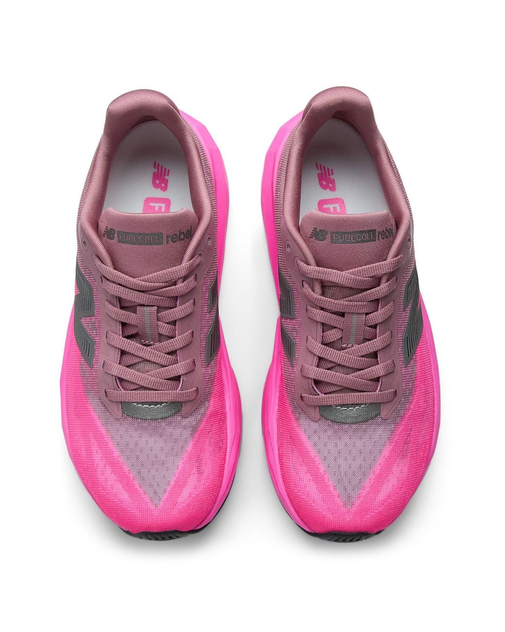 New Balance Pink Fuelcell Rebel V5 Running Shoes for men