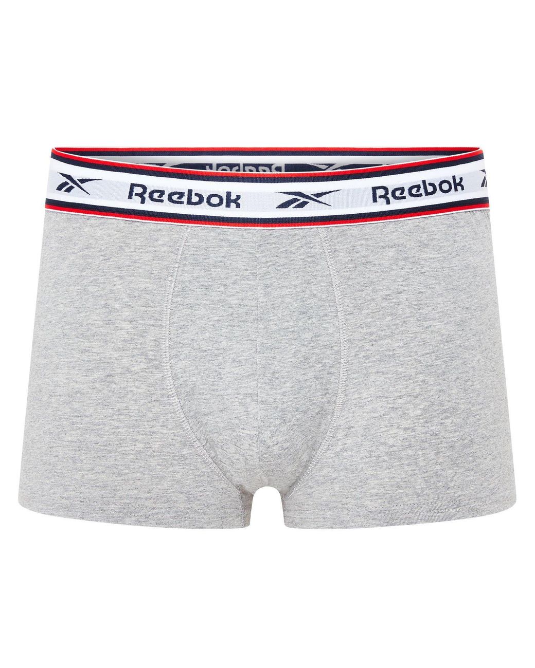 Reebok White 3 Pack Boxer Shorts Barlow for men