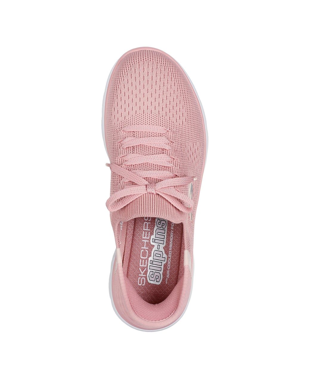 Skechers Pink Classic Low-Top Trainers