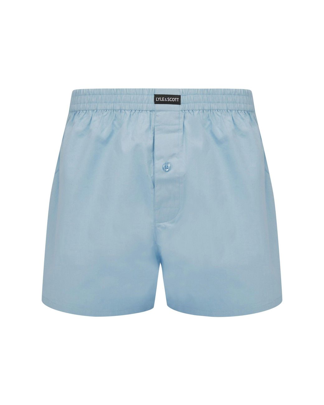 Lyle & Scott Blue And Woven Boxer Trunk Underwear for men