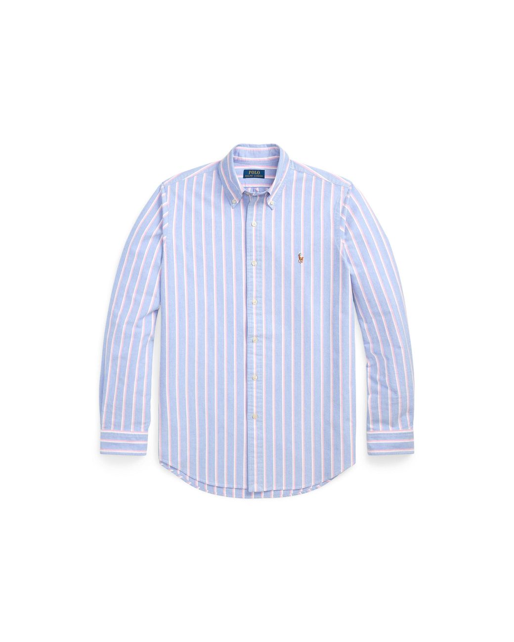 Polo Ralph Lauren Long Sleeve Oxford Shirt in Blue for Men | Lyst UK
