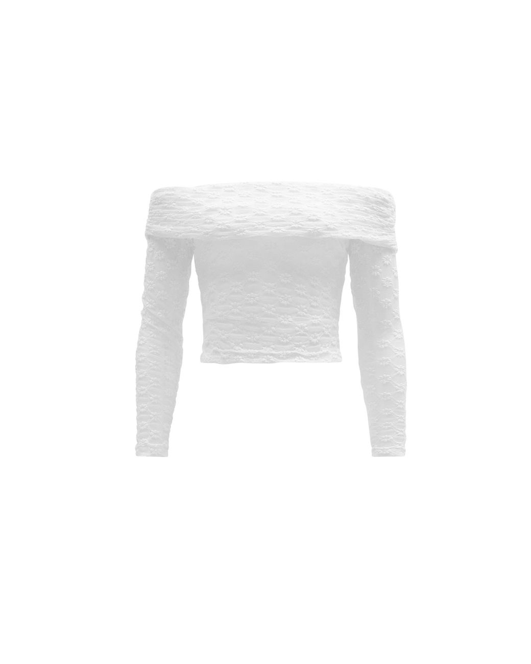 Bardot White Adoni Off The Shoulder Top