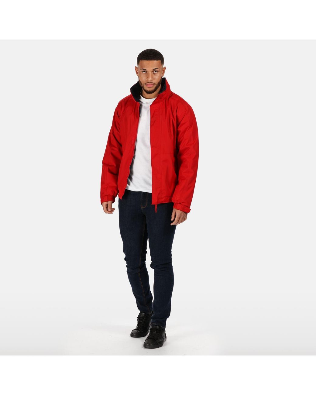 Regatta Red Dover Fleece Lined Waterproof Insulated Bomb for men