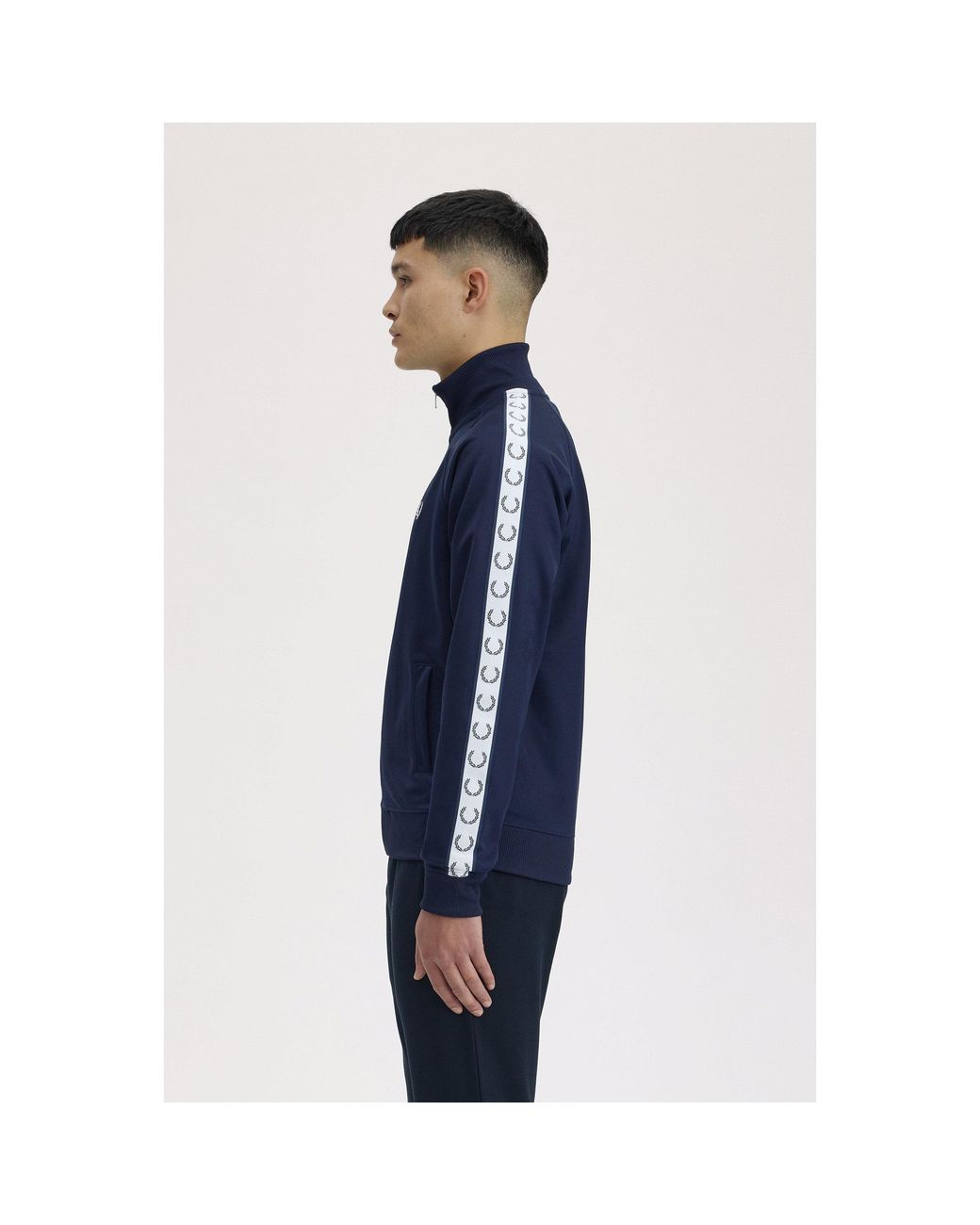 Fred Perry Blue Taped Poly Tracksuits for men