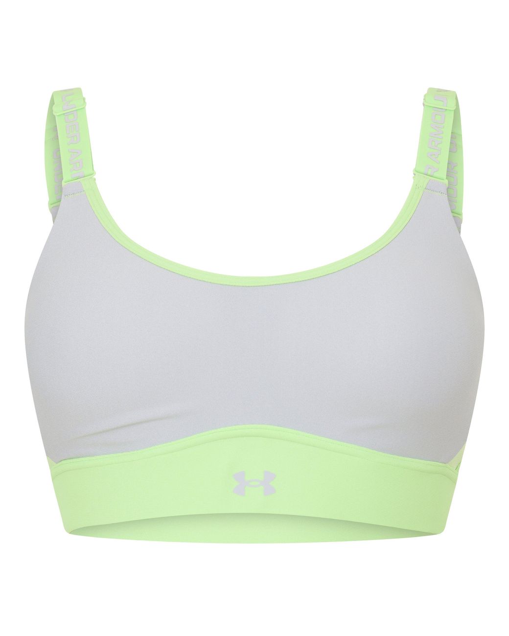 Under Armour Blue Infinity Medium Impact Sports Bra