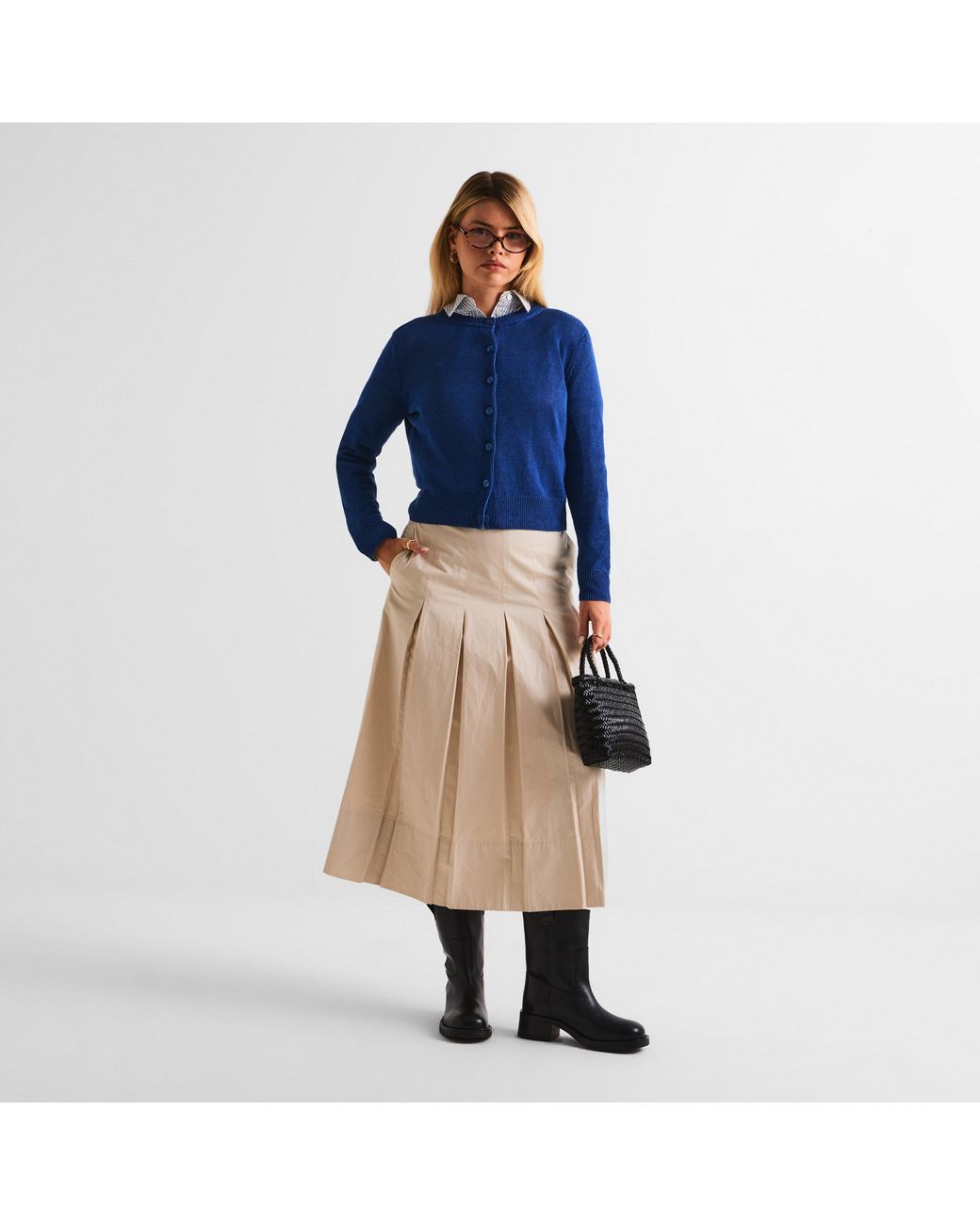Weekend by Maxmara Blue Cardigan