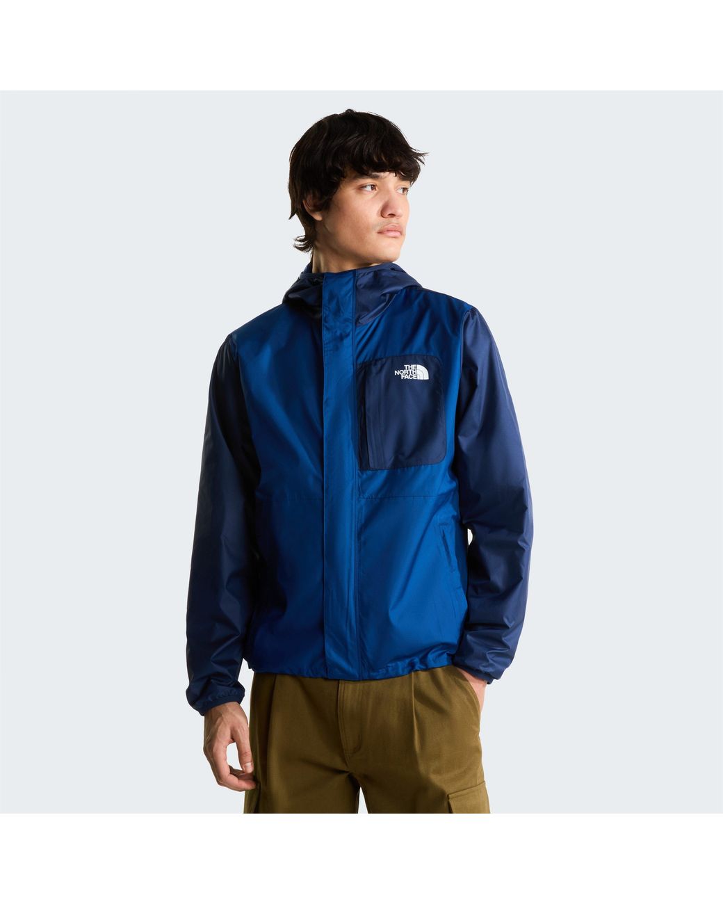The North Face Blue Nuketo Windproof Water-Resistant Anorak for men