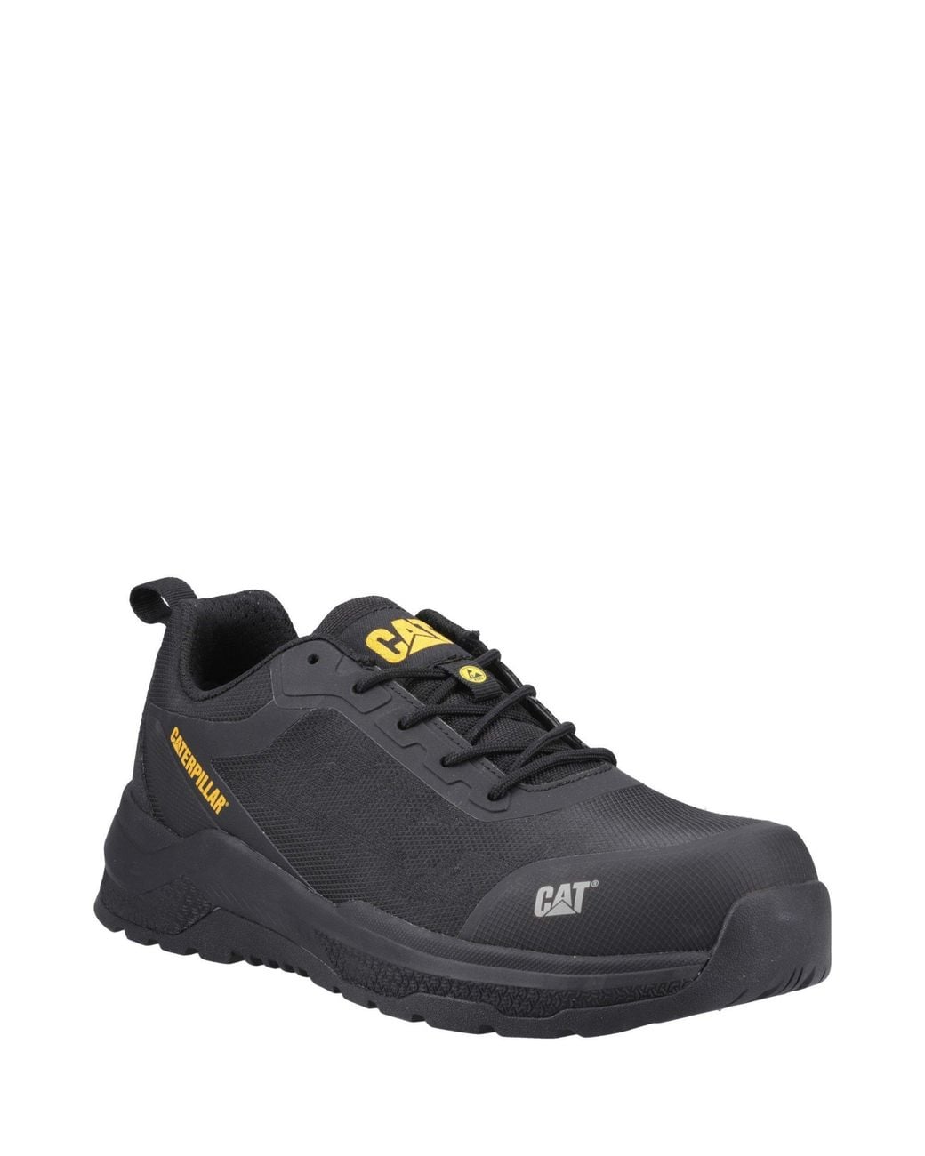 Caterpillar Blue Inductor Mesh Low Safety Trainer for men
