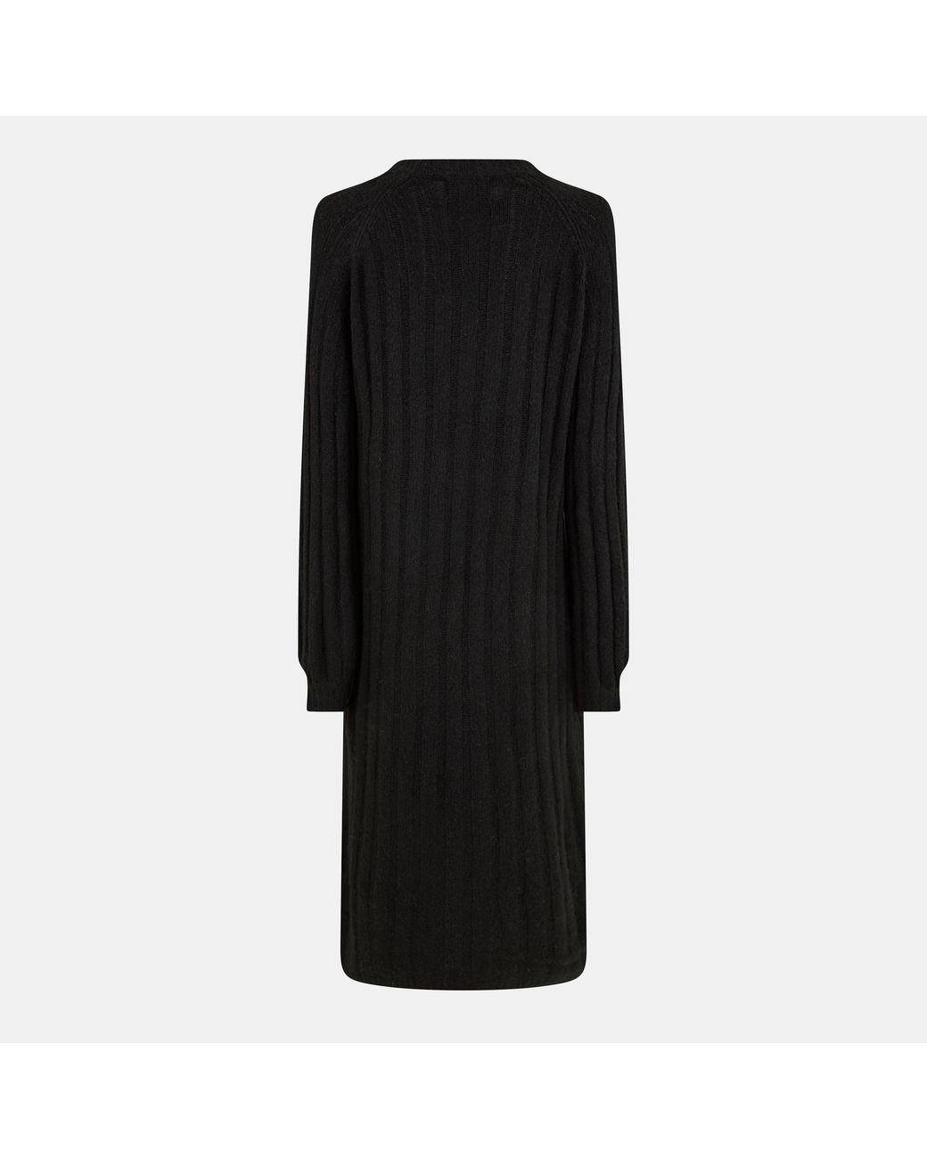 Pieces Black Knit Mini Dress