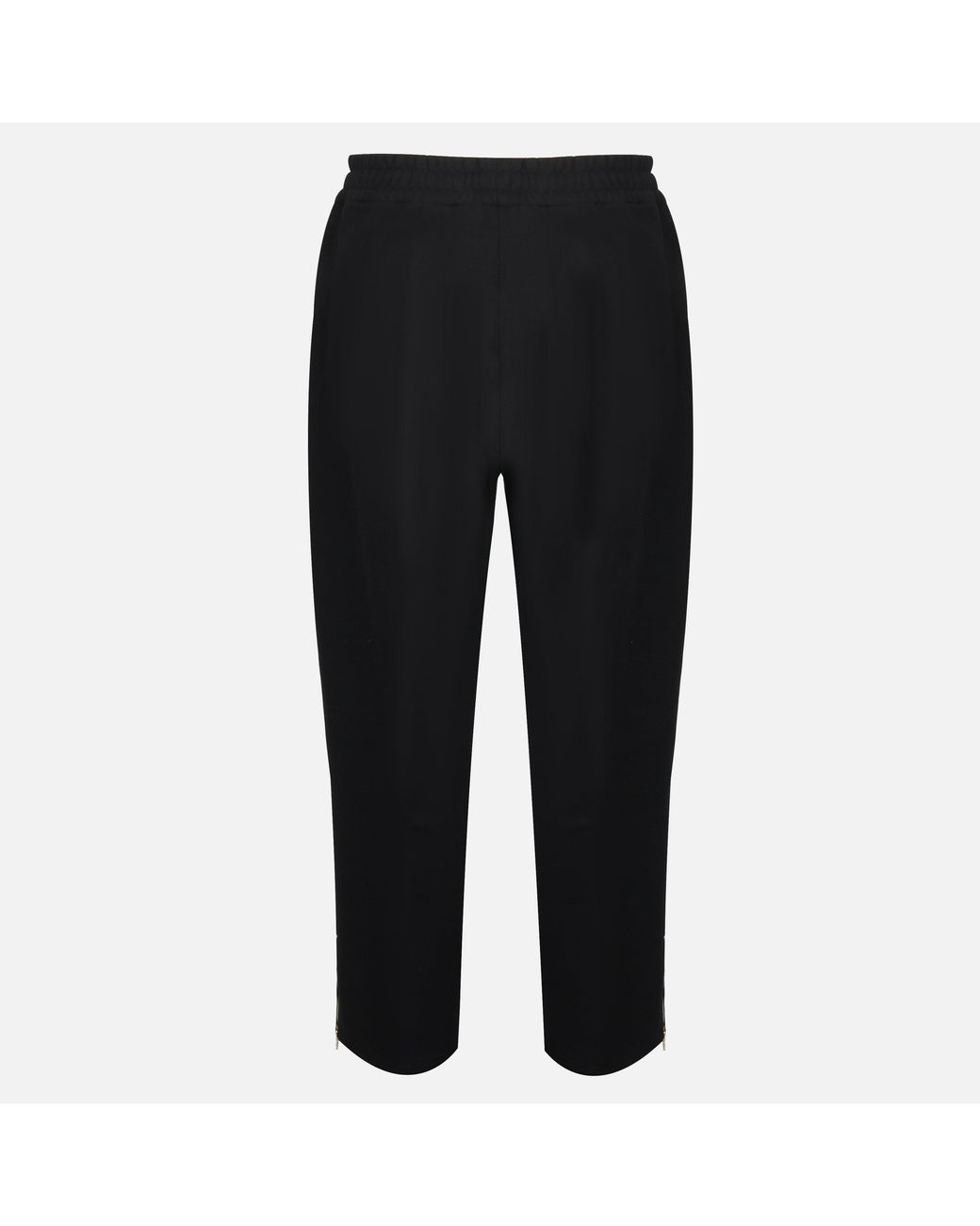 Biba Black Logo Closed Hem Fleece Joggers