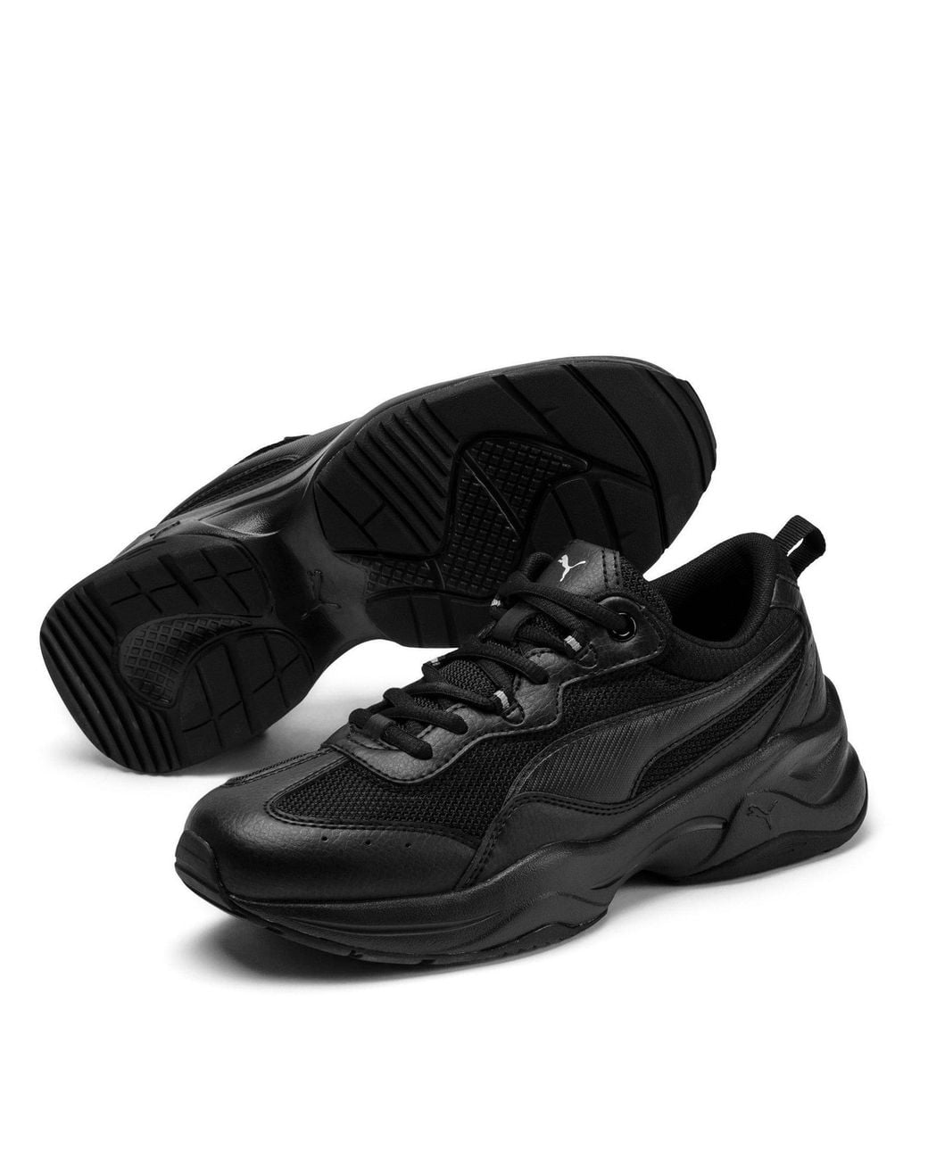 PUMA Black Cilia Low-top Sneakers
