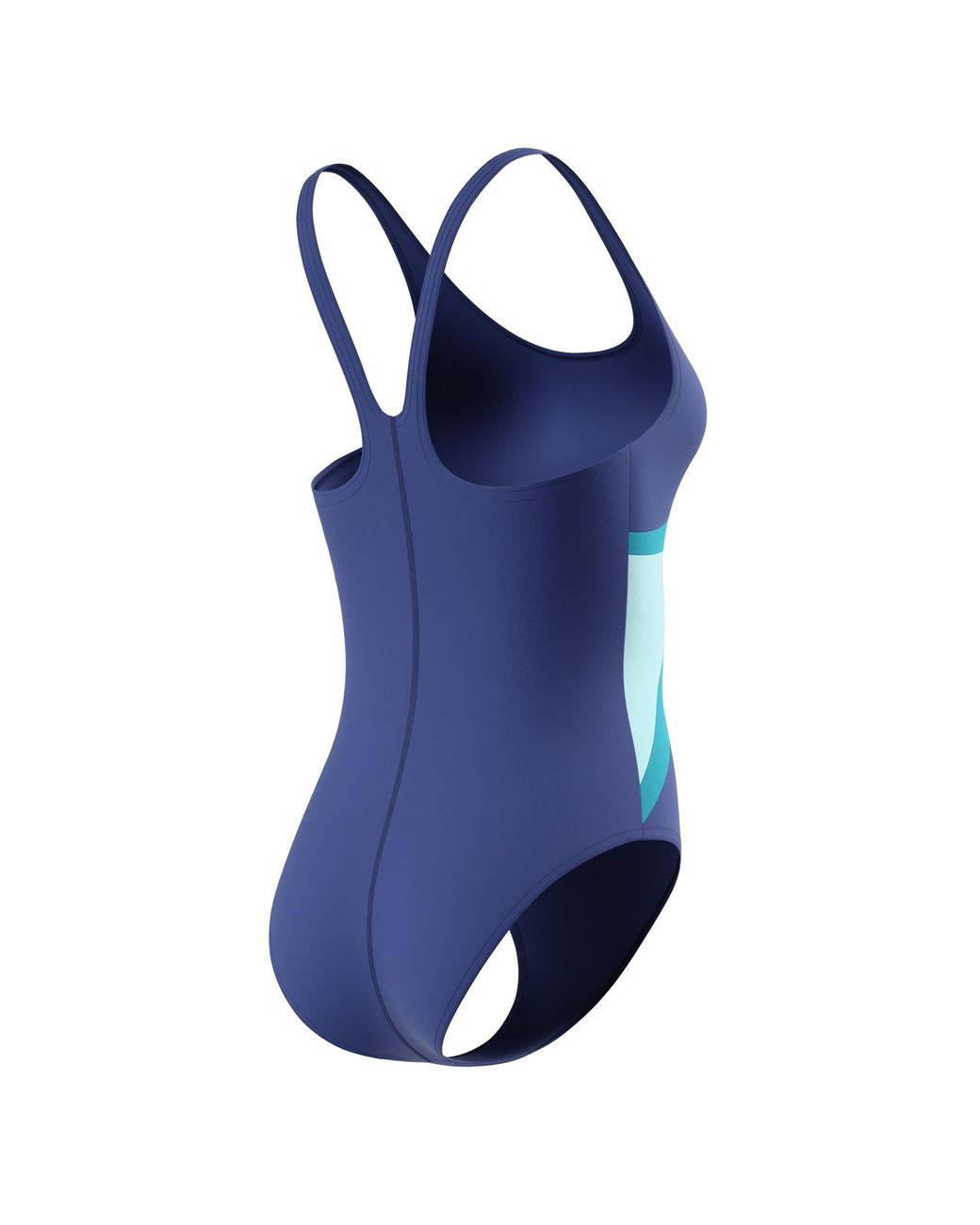 Speedo Blue Hyperboom Butterfly-Back One-Piece Swimsuit