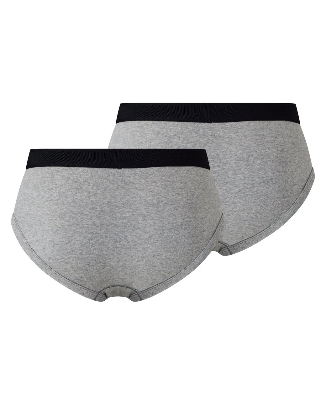 Tom Ford Gray Plain Cotton Briefs, 2-Pack for men