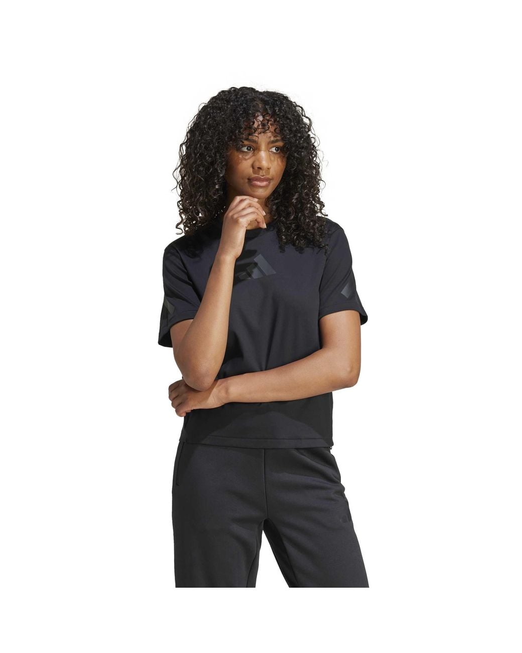 Adidas Black W Z.N.E. Tee T-Shirt