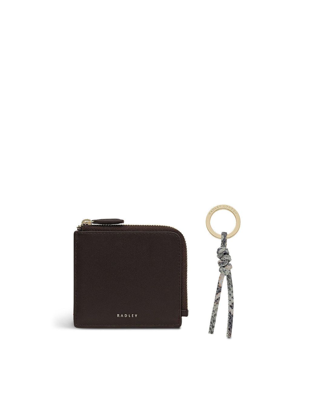 Radley Gray Chilworth Street Leather Zip Around Purse