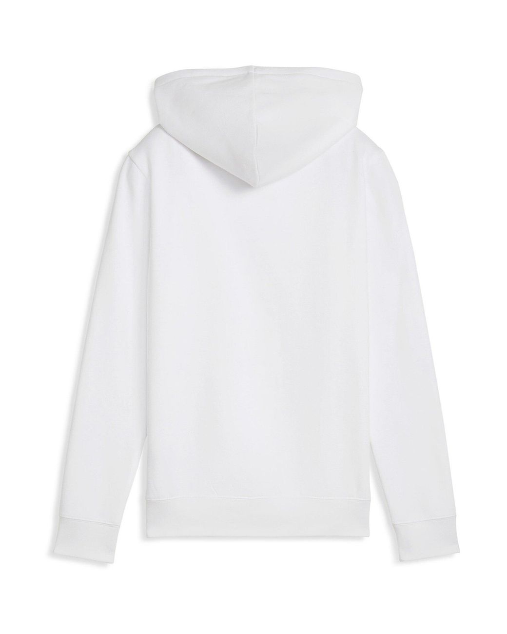 PUMA White Metallic Overhead Tech Fleece Hoodie