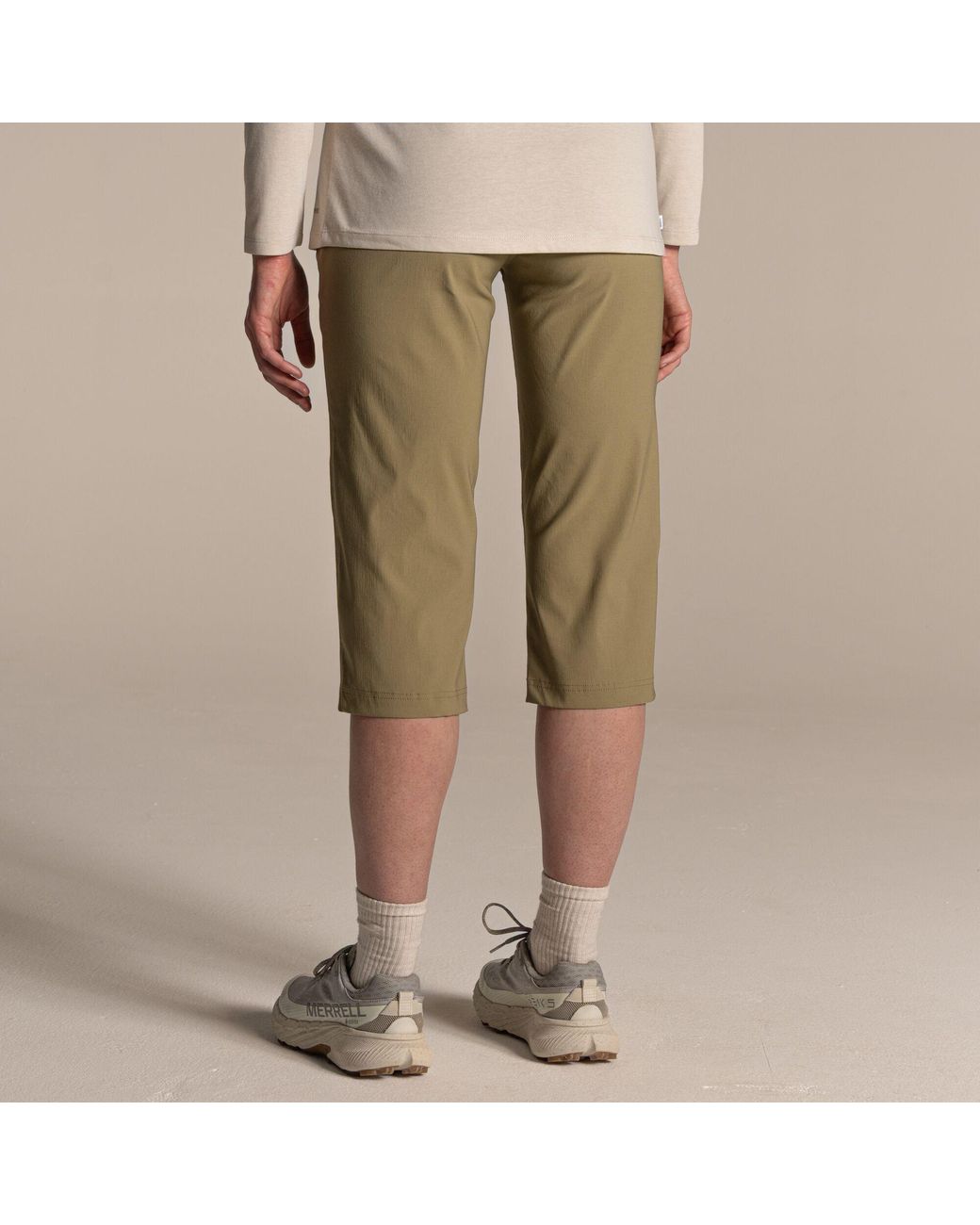 Craghoppers Natural Kiwi Pro Iii Cropped-Leg Trousers