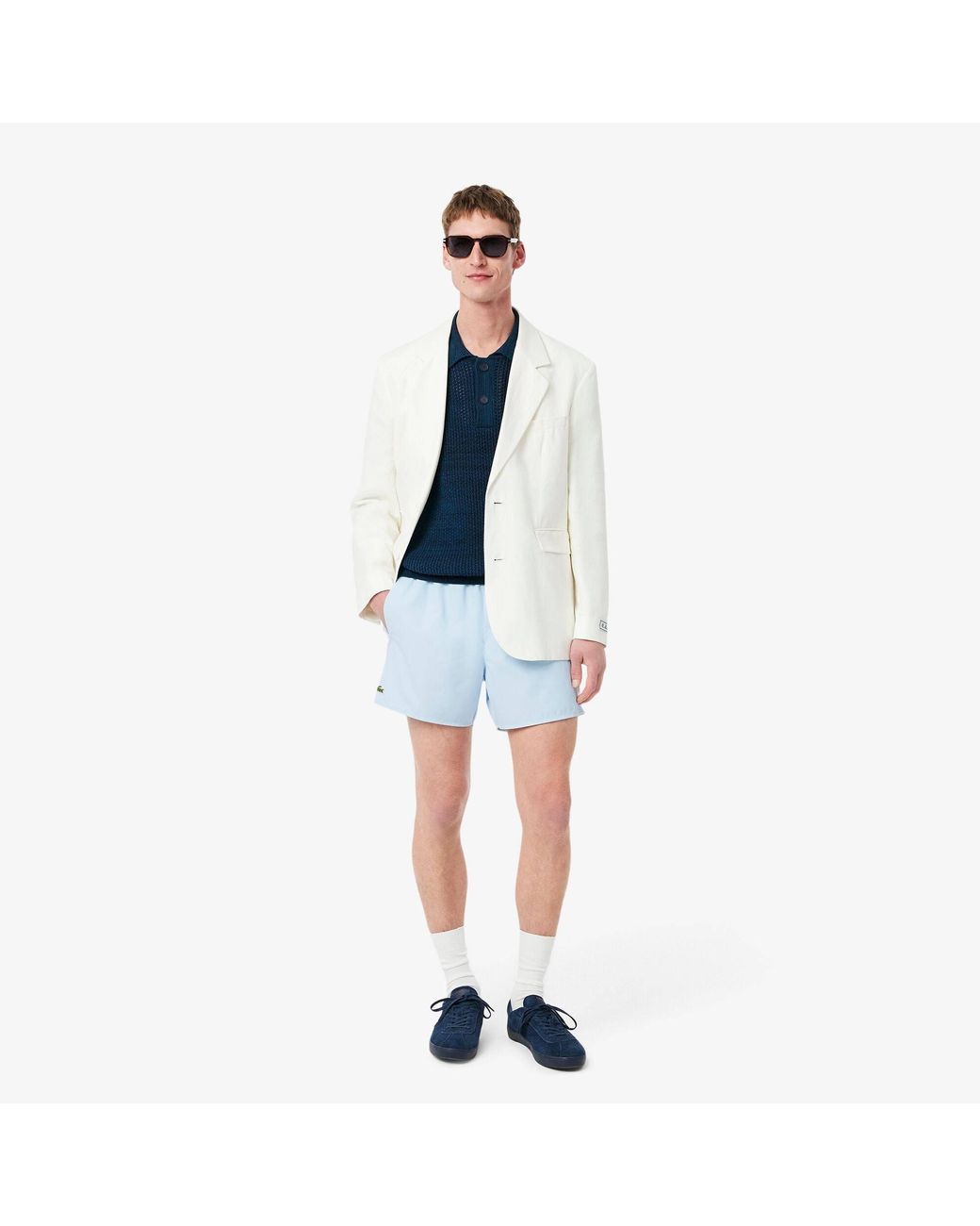 Lacoste Blue Taff Swim Shorts for men