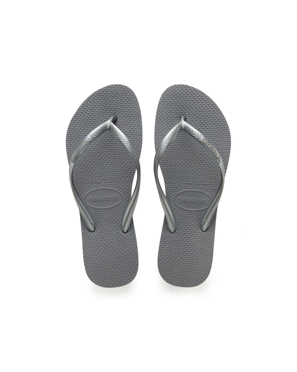 Havaianas Blue Hav. Slim Bronze Flip Flops