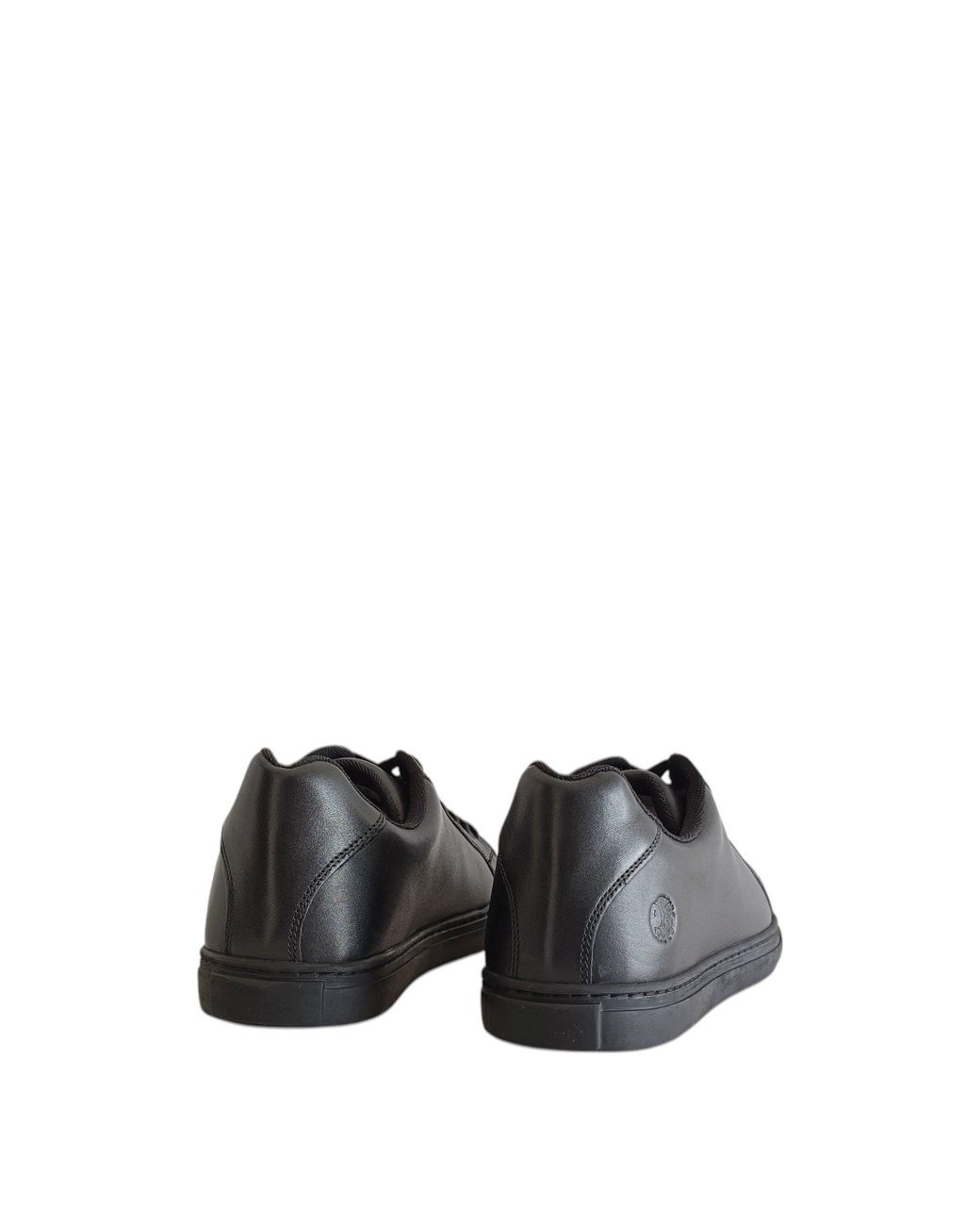 Pretty Green Black Latham Moc Toe Formal Shoes for men