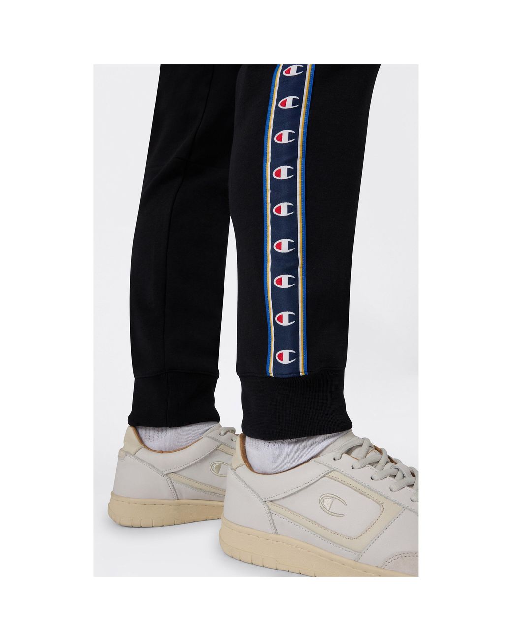 Champion Black Closed Hem Jersey Joggers for men