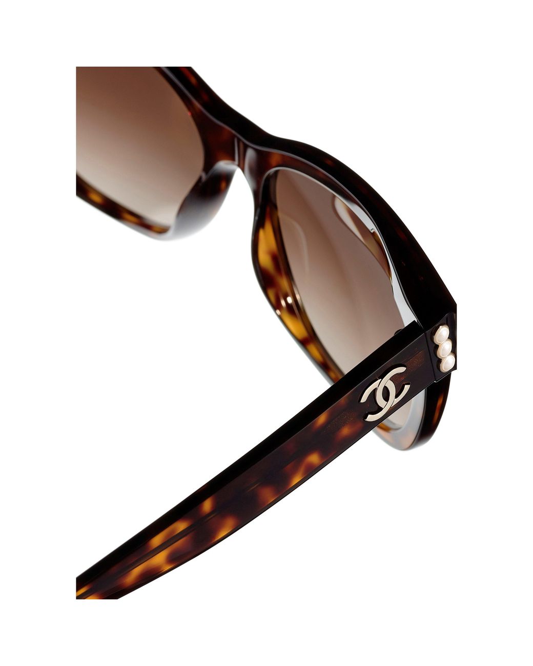 Chanel Brown F D Frame Acetate Sg